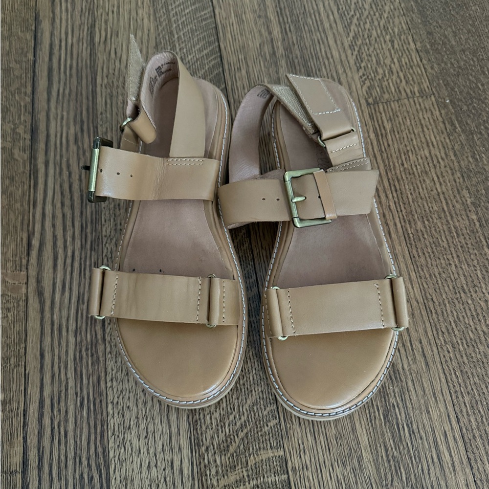 Madewell Tan Leather Sandals